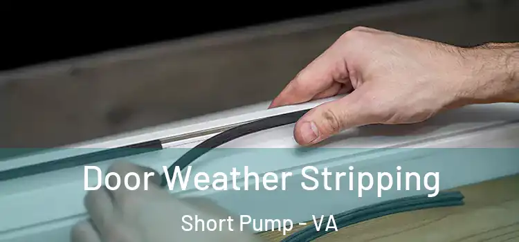 Door Weather Stripping Short Pump - VA