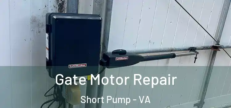 Gate Motor Repair Short Pump - VA