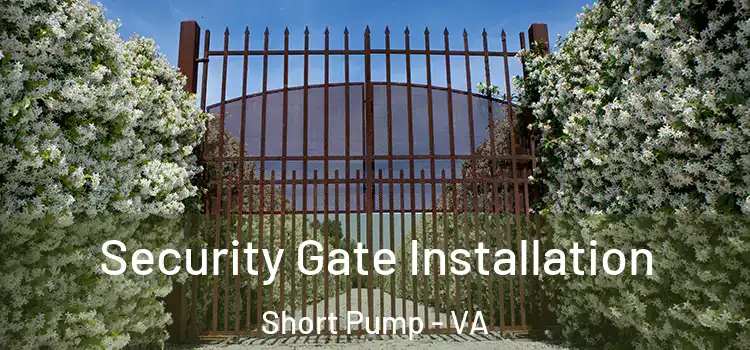 Security Gate Installation Short Pump - VA